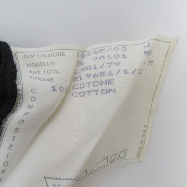 実際に弊社で買取させて頂いたHELMUT LANG/ヘルムートラング コットン Vネック ニットセーター/Mの画像 3枚目