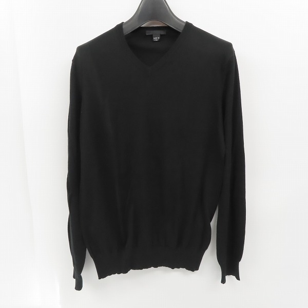 実際に弊社で買取させて頂いたHELMUT LANG/ヘルムートラング コットン Vネック ニットセーター/M