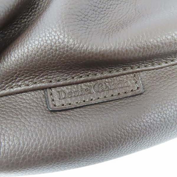 実際に弊社で買取させて頂いたDaniel&Bob/ダニエル＆ボブ  レザー ワンショルダー トートバック ブラウンの画像 2枚目