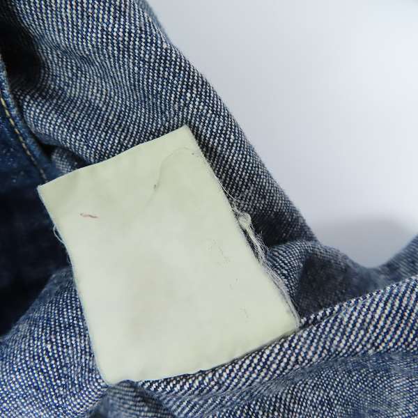 実際に弊社で買取させて頂いたTHE FLAT HEAD/フラットヘッド デニムウエスタンシャツの画像 4枚目