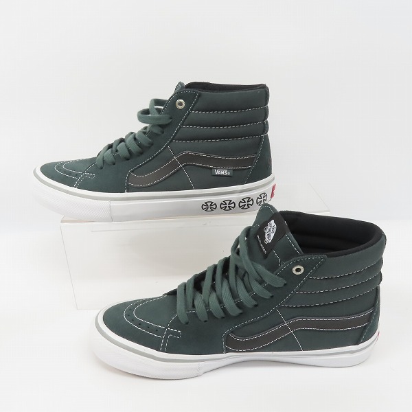 実際に弊社で買取させて頂いたVANS×INDEPENDENT/バンズ×インディペンデント SK8-HI PRO スケートハイ VN000VHGU24 /27.0の画像 3枚目