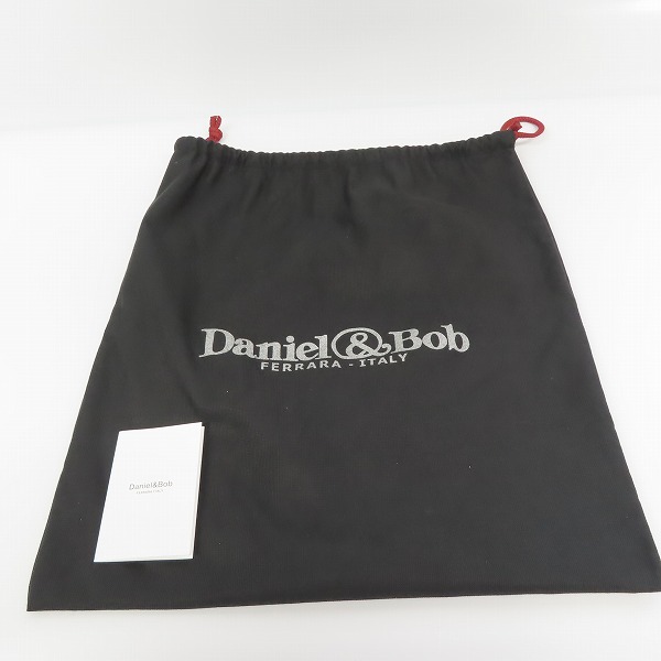 実際に弊社で買取させて頂いた【未使用】Daniel&Bob/ダニエル＆ボブ ミニ レザー リュック ブラウンの画像 8枚目