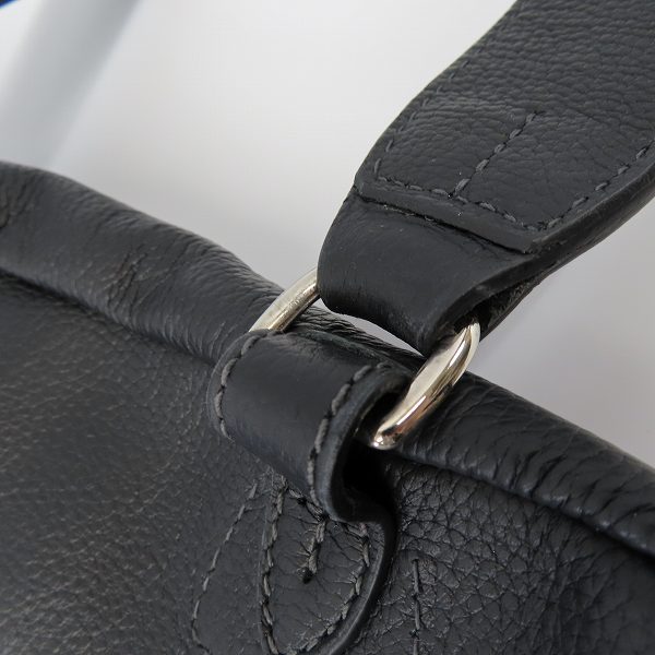 実際に弊社で買取させて頂いたDaniel&Bob/ダニエル＆ボブ  レザー ワンショルダー トートバック ブラックの画像 7枚目