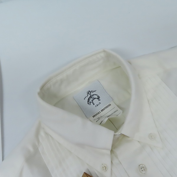 実際に弊社で買取させて頂いたBLACK FLEECE by Brooks Brothers/ブラックフリース バイ ブルックスブラザーズ ドレスシャツ/size：BB2の画像 5枚目