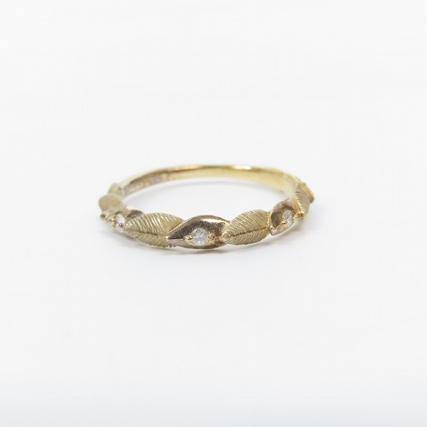 実際に弊社で買取させて頂いた【ギャラ付き】Bloody Mary/ブラッディマリー breeze K18 w/ダイアモンド リング/14号の画像 1枚目