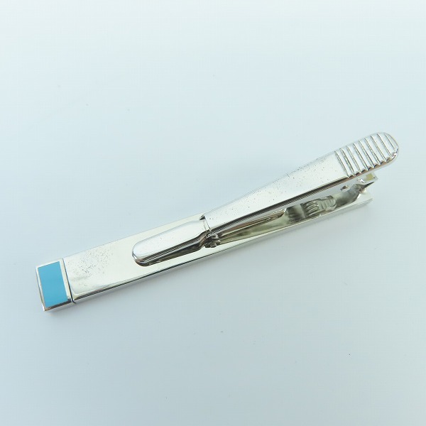 実際に弊社で買取させて頂いたPaul Smith/ポールスミス ネクタイピン ロゴ刻印 マルチストライプの画像 1枚目