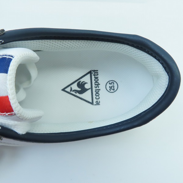 実際に弊社で買取させて頂いたle coq sportif/ルコック スポルティフ ゴルフ シューズ QQ2PJB11GD/25.5の画像 4枚目