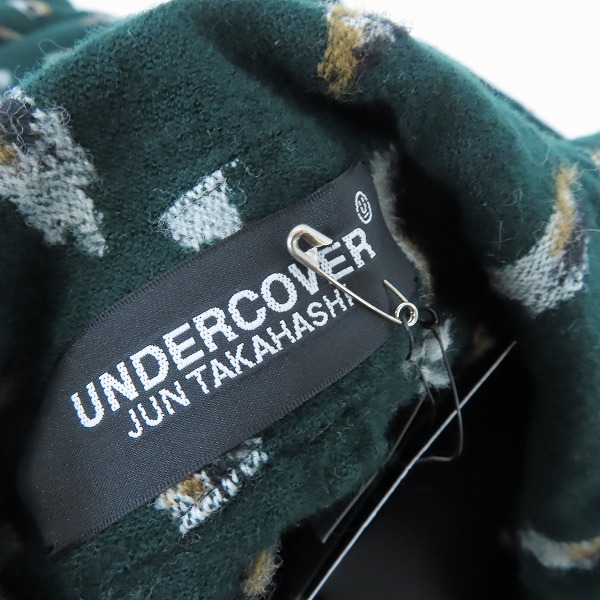 UNDERCOVER/アンダーカバー 20AW 総柄 ウール縮絨 ブルゾン/ジップ