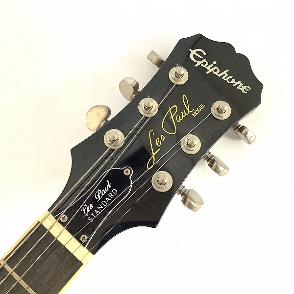 実際に弊社で買取させて頂いた★Epiphone/エピフォン Les Paul Standard Gold Top/レスポール スタンダード エレキギター 2017年製 ソフトケース付きの画像 1枚目