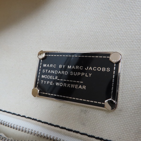 実際に弊社で買取させて頂いたMARC BY MARC JACOBS/マークバイマークジェイコブス キャンバス BIG TOE/ビッグ トートの画像 4枚目