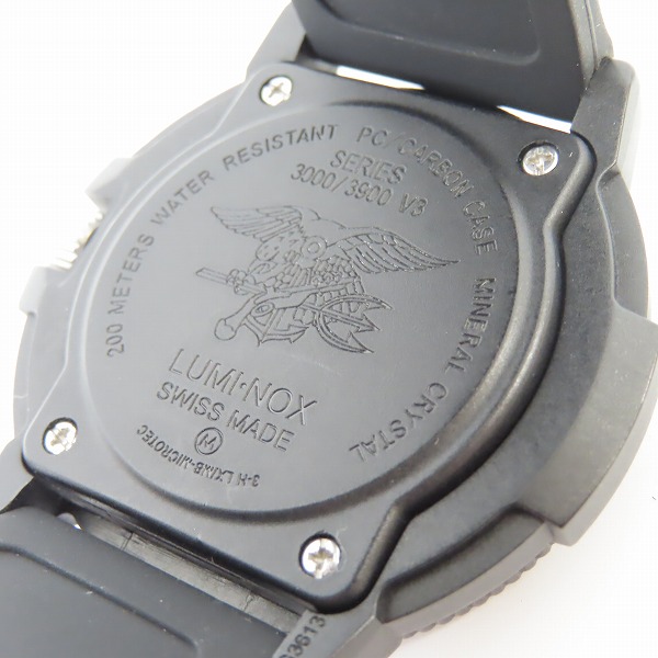実際に弊社で買取させて頂いたLUMINOX/ルミノックス NAVY SEALS/ネイビーシールズ 3000/3900 V3 XS.3001の画像 3枚目