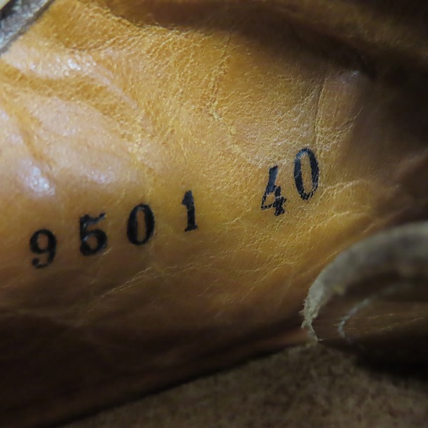 実際に弊社で買取させて頂いたtrippen/トリッペン レースアップ レザーシューズ 9501/40の画像 5枚目