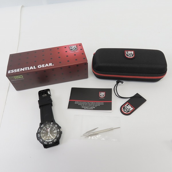 実際に弊社で買取させて頂いたLUMINOX/ルミノックス NAVY SEALS/ネイビーシールズ 3000/3900 V3 XS.3001の画像 9枚目