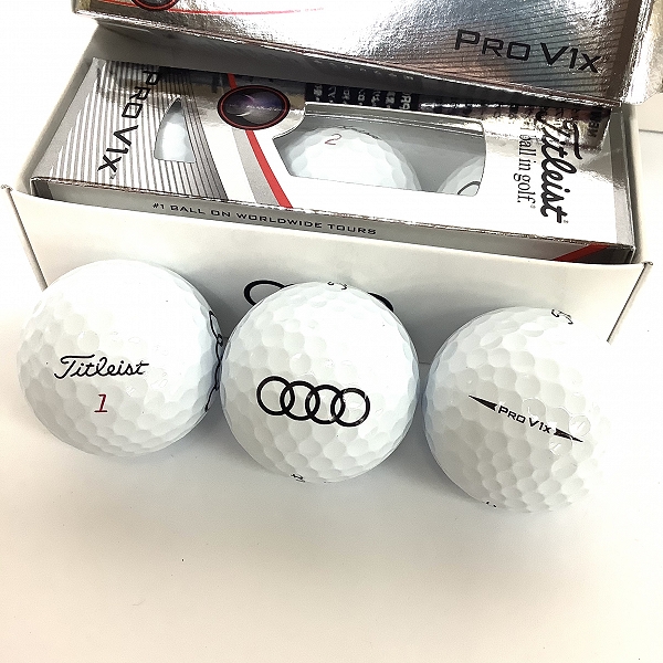 実際に弊社で買取させて頂いたAudi Titleist PRO V1ｘ アウディ タイトリスト プロV1X 6個セット×3ケースの画像 1枚目