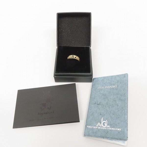 実際に弊社で買取させて頂いた【ギャラ付き】Bloody Mary/ブラッディマリー FAVOR K18 リング/13号の画像 9枚目