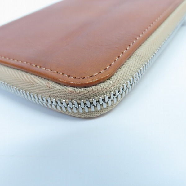 実際に弊社で買取させて頂いたDaniel&Bob/ダニエルアンドボブ レザー/牛革 コインケース L字ファスナー ブラウン 056.1-1736の画像 5枚目