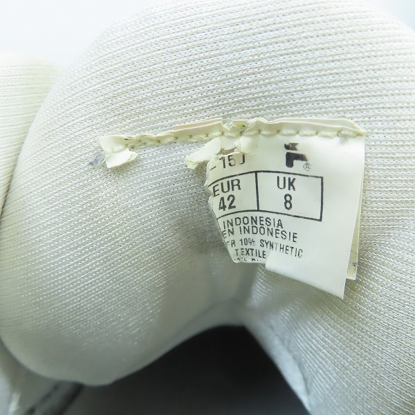実際に弊社で買取させて頂いた【観賞用】FILA/フィラ GRANT HILL Ⅱ MID/グランドヒル バッシュ スニーカー/9の画像 6枚目