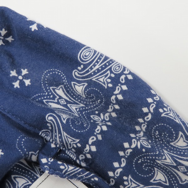 実際に弊社で買取させて頂いたTHE CRIMIE/クライミー ペイズリー柄  シャツ/ハーフパンツセットアップ/size：Lの画像 4枚目