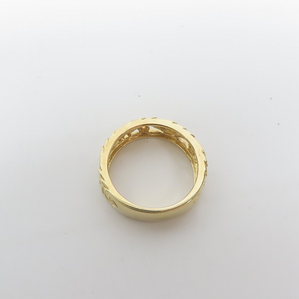 実際に弊社で買取させて頂いた【ギャラ付き】Bloody Mary/ブラッディマリー FAVOR K18 リング/13号の画像 5枚目