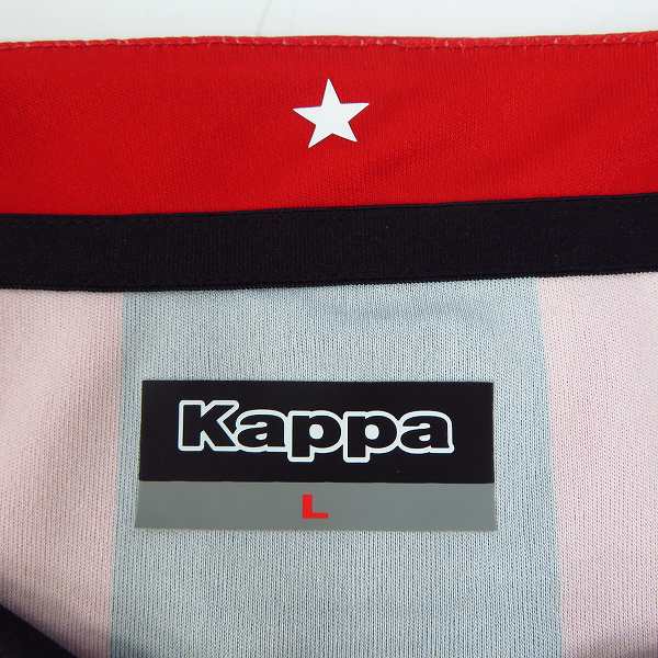 実際に弊社で買取させて頂いた【未使用】kappa/カッパ 北海道コンサドーレ札幌 15周年記念ロゴ レプリカユニホーム/Lの画像 2枚目