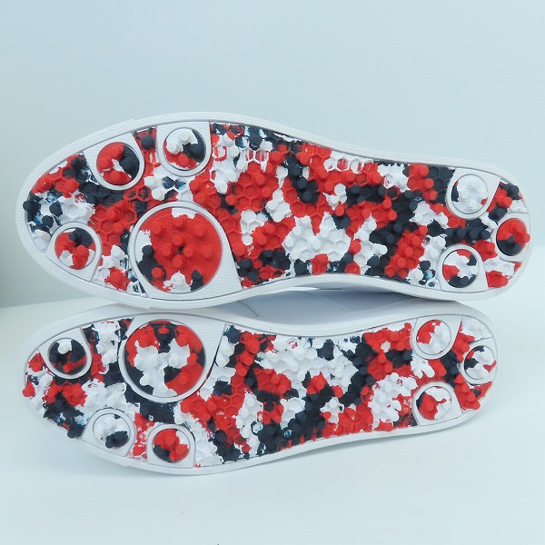 実際に弊社で買取させて頂いたle coq sportif/ルコック スポルティフ ゴルフ シューズ QQ2PJB11GD/25.5の画像 2枚目