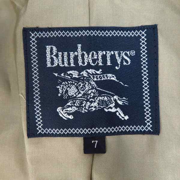 実際に弊社で買取させて頂いたBurberrys/バーバリーズ 千鳥格子 テーラードジャケット/7の画像 2枚目