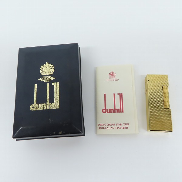 実際に弊社で買取させて頂いたdunhill/ダンヒル スリム ローラー ガスライター ゴールドの画像 6枚目