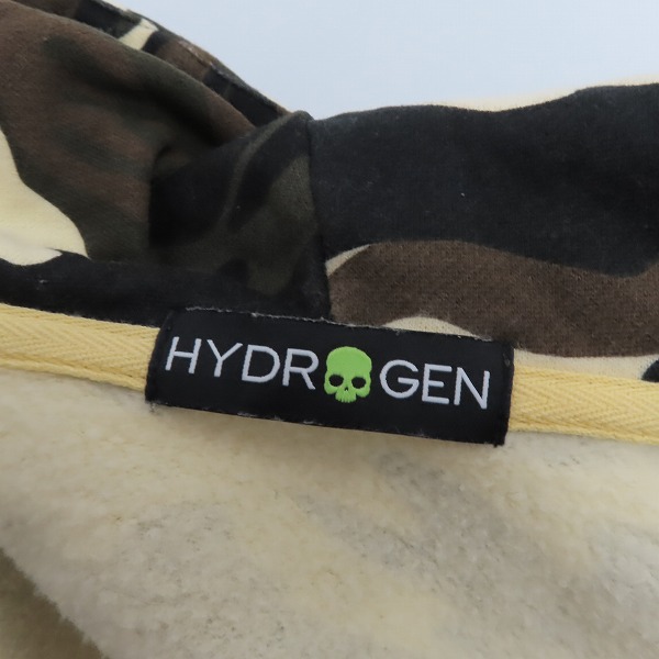 実際に弊社で買取させて頂いたHYDROGEN/ハイドロゲン 迷彩/カモフラ柄 ジップアップパーカー/size：Lの画像 2枚目