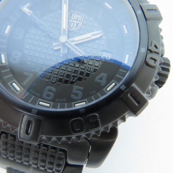 実際に弊社で買取させて頂いたLUMINOX/ルミノックス MODERN MARINER/モダンマリナー SERIES 6250 ブラック 腕時計/ウォッチ 6252.BO【動作未確認】の画像 6枚目