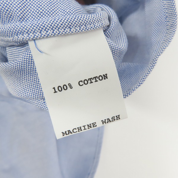 実際に弊社で買取させて頂いた【未使用】BLACK FLEECE by Brooks Brothers/ブルックスブラザーズ オックスフォードシャツ 28679/BB2の画像 3枚目