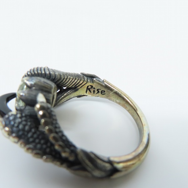 実際に弊社で買取させて頂いた【ギャラ付】Bloody Mary/ブラッディマリー 2011 Xmas/クリスマス 限定 RISE リング/19号の画像 6枚目