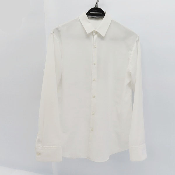 実際に弊社で買取させて頂いたLAD MUSICIAN/ラッドミュージシャン 20SS STANDARD SHIRT 長袖シャツ 白 2120-105/42