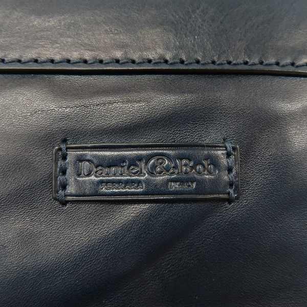 実際に弊社で買取させて頂いたDaniel&Bob/ダニエル＆ボブ  レザー トートバッグ ネイビーの画像 3枚目