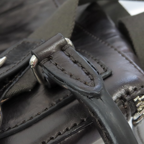 実際に弊社で買取させて頂いたDaniel&Bob/ダニエル＆ボブ ミニ レザー リュック ダークブラウンの画像 6枚目