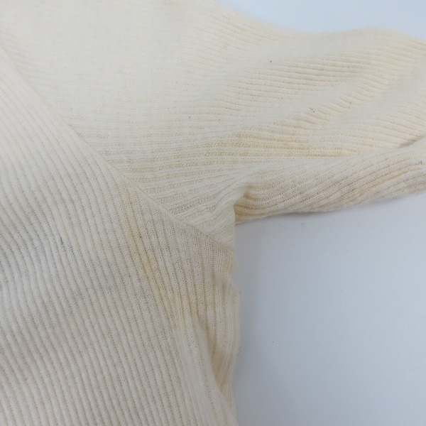 実際に弊社で買取させて頂いたLGB/ルグランブルー 長袖カットソー BACK CROSS FEATHER/Oの画像 6枚目