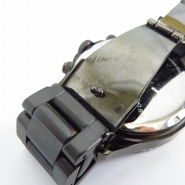 実際に弊社で買取させて頂いたMARC BY MARC JACOBS/マークバイマークジェイコブス クォーツ 腕時計 MBM5025【動作未確認】の画像 5枚目