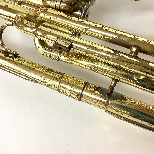 実際に弊社で買取させて頂いた★【ジャンク】YAMAHA/ヤマハ YAH-202 アルトホルン ハードケース付きの画像 8枚目