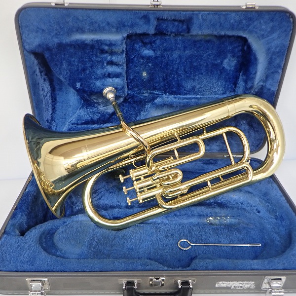 実際に弊社で買取させて頂いた★【ジャンク】YAMAHA/ヤマハ YEP-201/YEP201 ユーフォニアム ゴールド ハードケース付 