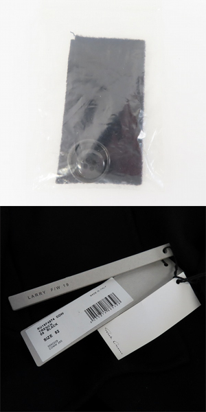 実際に弊社で買取させて頂いたRICK OWENS/リックオウエンス 19AW ウールトレンチコート RU19F4974-DDW size:52の画像 9枚目