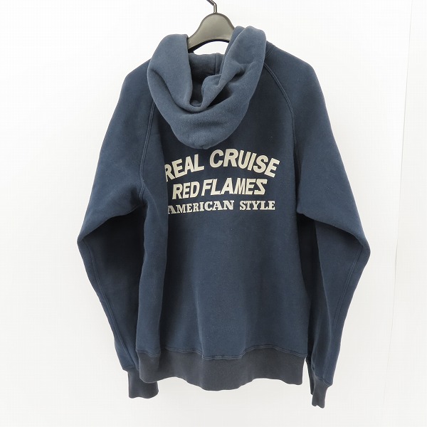 実際に弊社で買取させて頂いたFLAT HEAD/フラットヘッド REAL CRUISE KAMIKAZE フルジップパーカー/XLの画像 1枚目