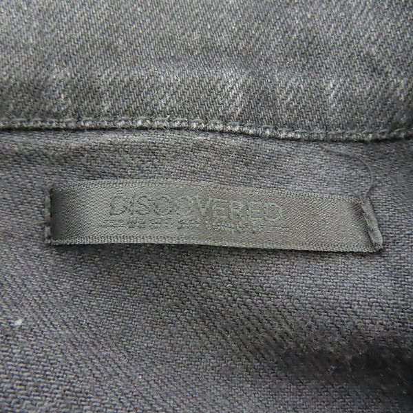 実際に弊社で買取させて頂いたDISCOVERED/ディスカバード デニムジャケット/size：2の画像 2枚目