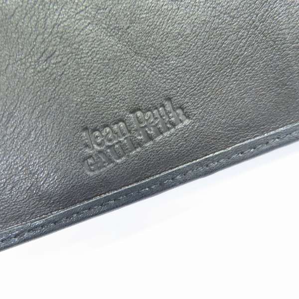 実際に弊社で買取させて頂いたJean Paul Gaultier/ジャンポールゴルチエ 二つ折り財布 ウォレットチェーン付の画像 5枚目