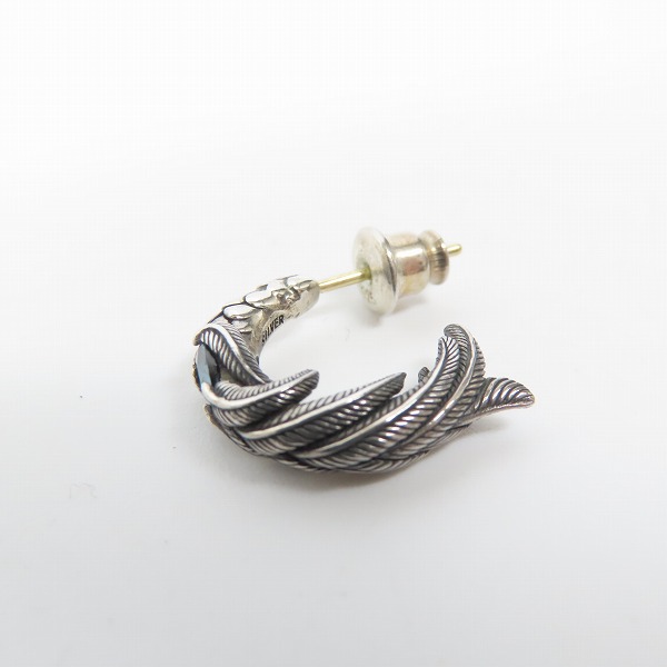 実際に弊社で買取させて頂いたBloody Mary/ブラッディマリー ピアス フェザーデザイン w/ストーン