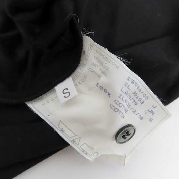 実際に弊社で買取させて頂いたHELMUT LANG/ヘルムートラング ハーフボタン 長袖シャツ/Sの画像 3枚目