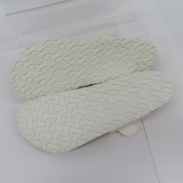 実際に弊社で買取させて頂いたBIRKENSTOCK/ビルケンシュトック レザーサンダル ホワイト/28.0の画像 2枚目