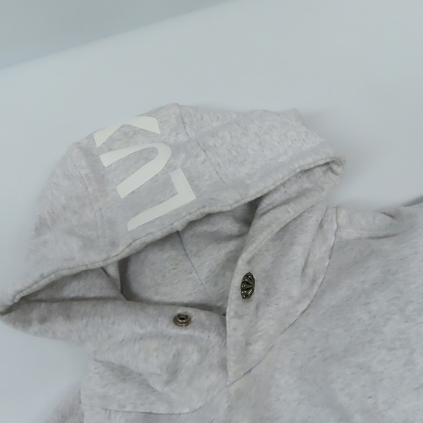 実際に弊社で買取させて頂いたAKM/エーケーエム EP-2 BIG PULLOVER PARKA / WITH SIDE ZIP プルオーバー パーカー サイドジップ YJ044/Lの画像 5枚目