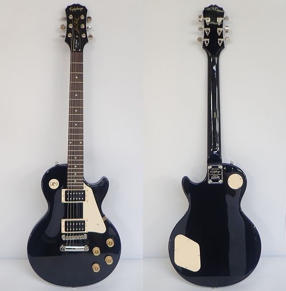 実際に弊社で買取させて頂いた★Epiphone/エピフォン Les Paul 100/レスポール LP-100 EB ギグケース付 の画像 1枚目