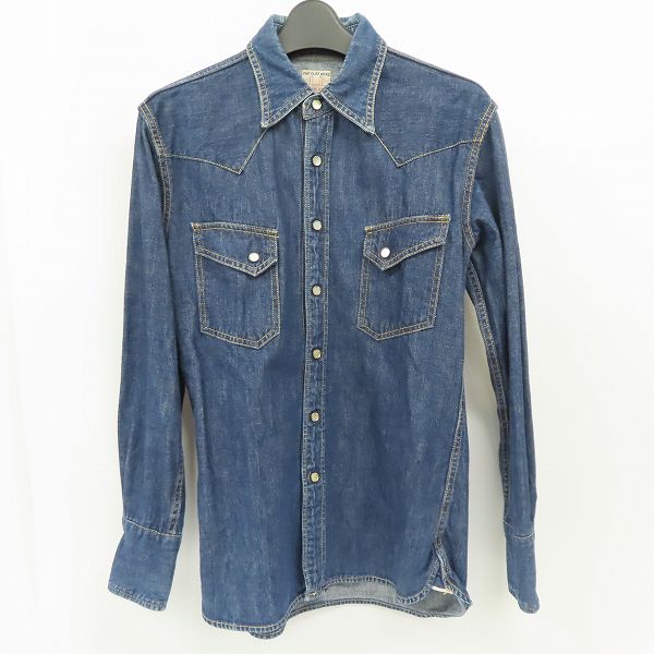 実際に弊社で買取させて頂いたTHE FLAT HEAD/フラットヘッド デニムウエスタンシャツ