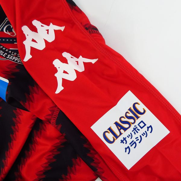 実際に弊社で買取させて頂いた【未使用】kappa/カッパ 北海道コンサドーレ札幌 2017 ホーム #12 サポーターズナンバー レプリカユニフォーム/Mの画像 5枚目