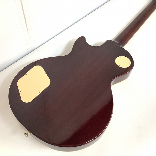 実際に弊社で買取させて頂いた★Epiphone/エピフォン Les Paul Standard Gold Top/レスポール スタンダード エレキギター 2017年製 ソフトケース付きの画像 6枚目